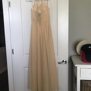 Christina Wu BM38 Chiffon Halter Bridesmaid Gown